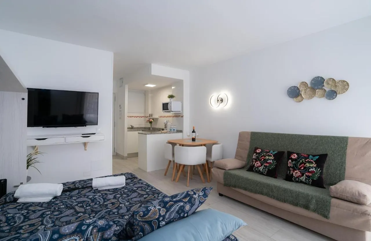 Impecable Estudio Con Parque Acuatico Benalmadena 0*,